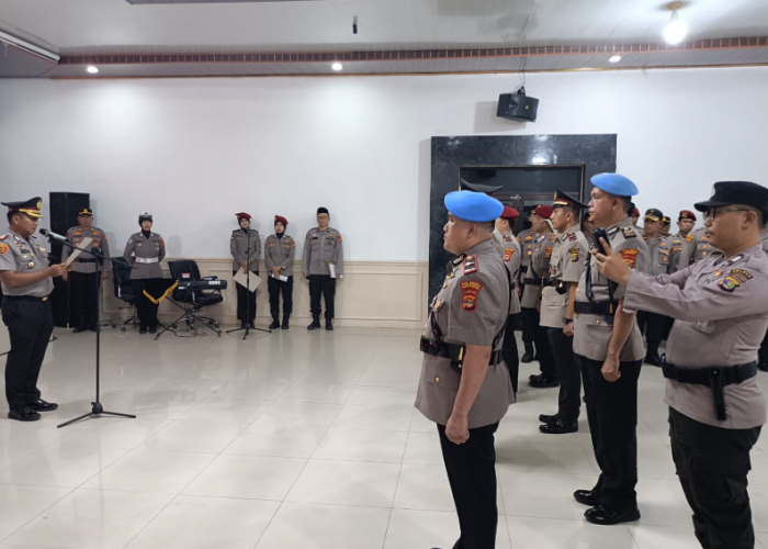 Polres Mesuji Mutasi Tiga Pejabat, Kasat Narkoba hingga Kasi Propam Berganti