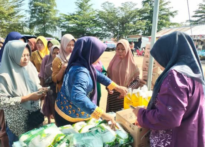Kendalikan Inflasi, Pemkab Mesuji Gelar Penetrasi Pasar di Desa Brabasan