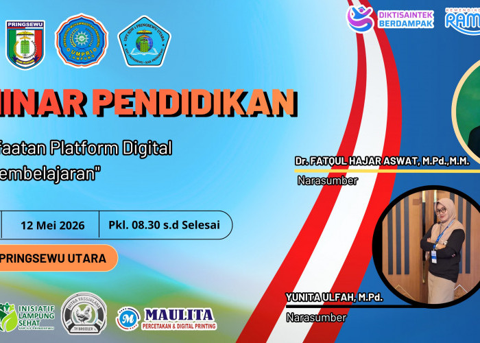 Mahasiswa Pascasarjana UMPRI Adakan Seminar Pendidikan 'Pemanfaatan Platform Digital dalam Pembelajaran'