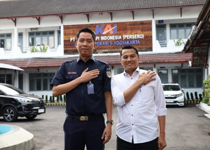 KAI Daop 6 Bersama Polda DIY Pastikan Angkutan Lebaran 2026 Aman dan Lancar