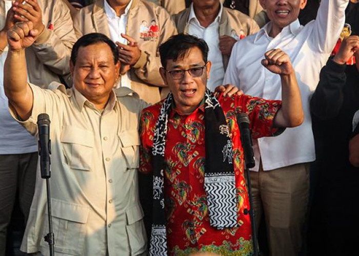 Politisi PDIP Budiman Sudjatmiko Deklarasikan Dukungan Untuk Prabowo