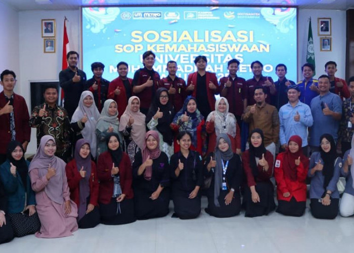 UM Metro Gelar Sosialisasi SOP Kemahasiswaan Tahun 2025