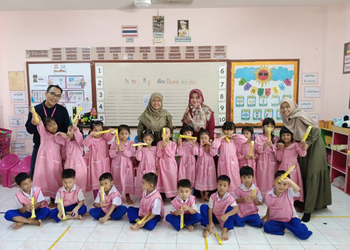 UM Metro Kolaborasi dengan Sangkom Islam Wittaya School Thailand dalam Pembelajaran English for Young Learners
