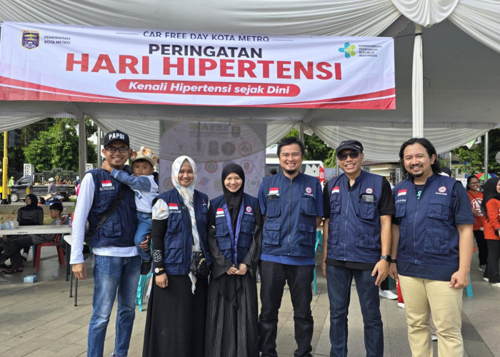 Hari Hipertensi Sedunia, FK UM Metro Terlibat Dalam Pelayanan Kesehatan Pemkot metro