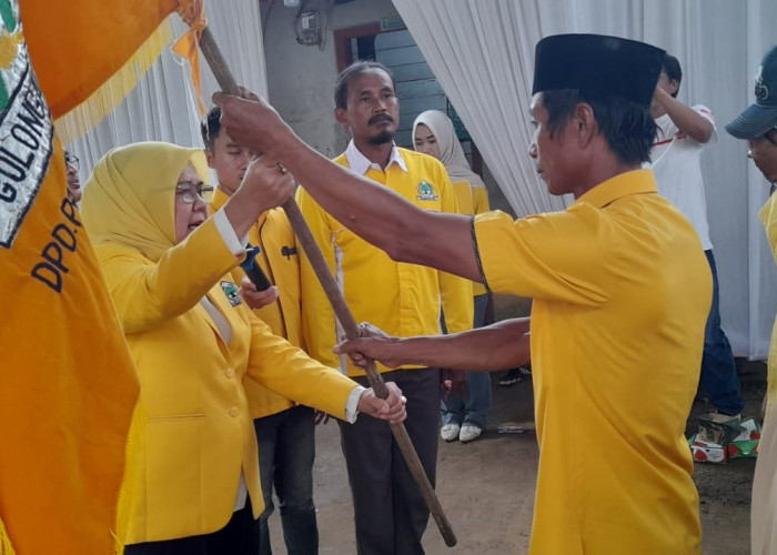 Ketua DPP Golar Mesuji Resmi Lantik PK dan Pimdes se-Kecamatan Panca Jaya