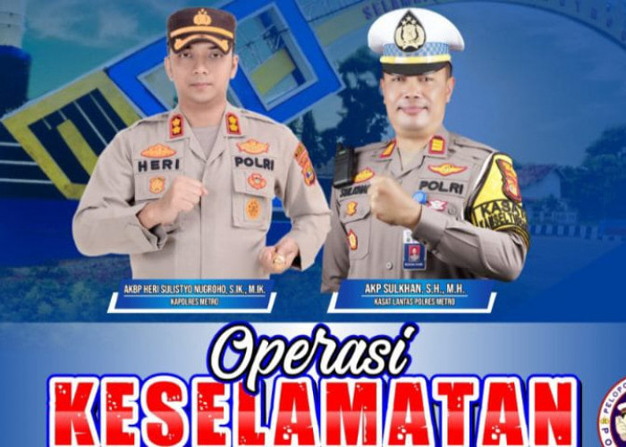 Jelang Ramadhan Polres Metro Bakal Gelar Operasi Keselamatan Krakatau, Cek ini Jadwalnya! 