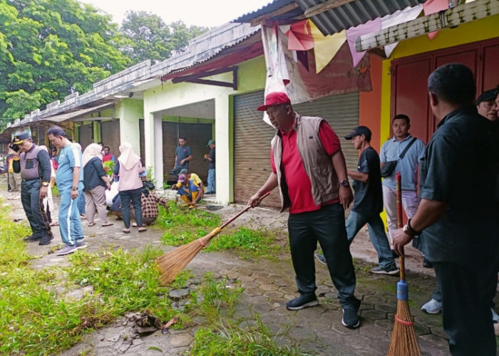 Ciptakan Lingkungan Sehat, Pemkab Lamteng Bersih Pasar