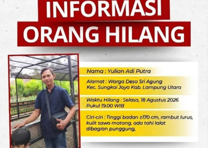 Dikabarkan Hilang Sejak 18 Agustus, Julian Ditemukan Tak Bernyawa di Kebun Singkong
