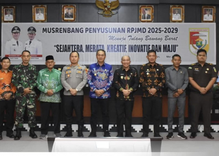 Musrenbang RPJMD 2025–2029: Tubaba Fokuskan Pembangunan Berkelanjutan dan Inklusif