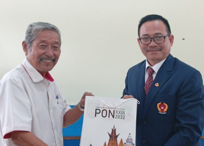 Sambut Tim Verifikasi PON 2032, KONI Lampung Pasang Target Venue Harus Ready