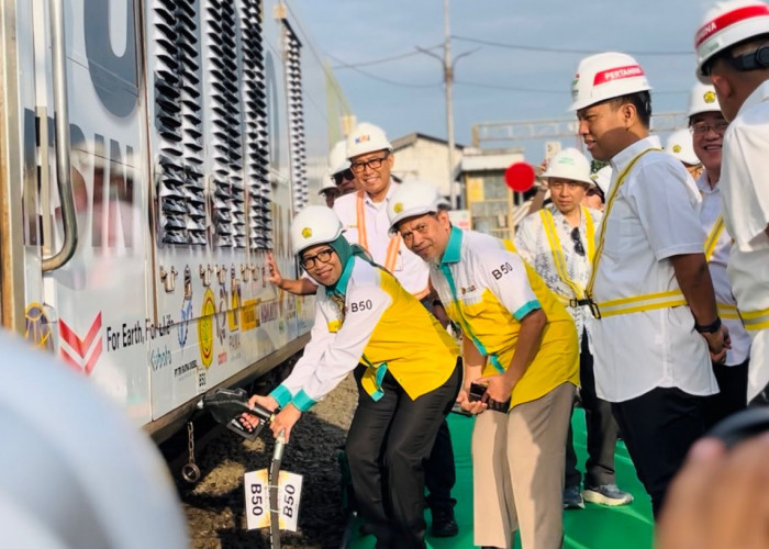 KAI Daop 6 Yogyakarta Dukung Uji Coba B50 di Perkeretaapian untuk Perkuat Transisi Energi Nasional
