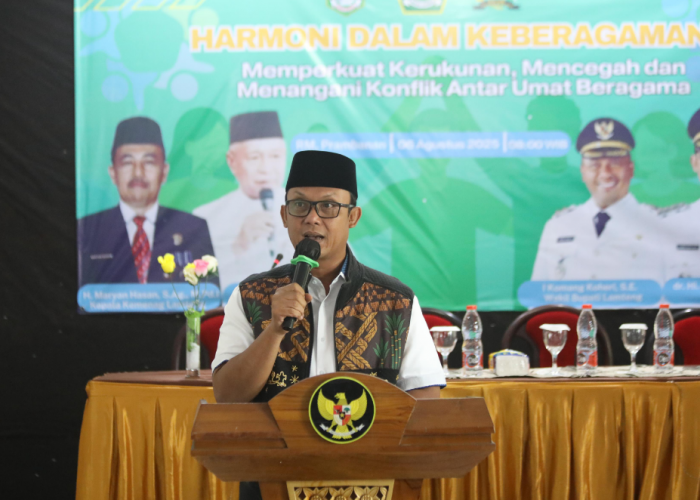 Hadiri Dialog Interaktif FKUB, Bupati Ardito Wijaya: Jaga Kerukunan dan Toleransi Beragama
