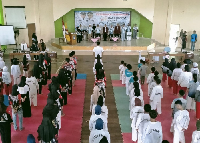 Kejuaraan Taekwondo Walikota Cup IX Banjir Peserta, Pengurus Provinsi: Metro Lumbung Atlet