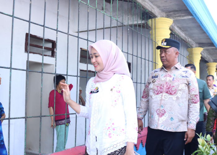 Wabup Lamteng Dampingi Wagub Lampung Kunjungi Yayasan Panti Sosial Penyandang Mental Srikandi