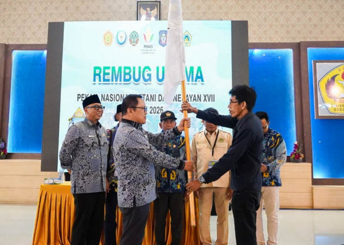 Lampung Resmi Jadi Tuan Rumah Penas Tani Nelayan XVIII Tahun 2029
