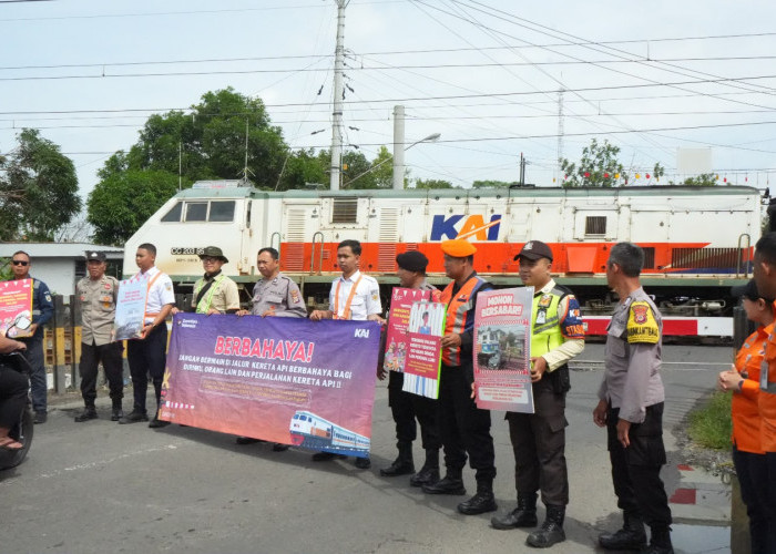 KAI Daop 6 Yogyakarta Dukung Pemerintah Tingkatkan Keselamatan Lewat Penutupan 8 Perlintasan Liar