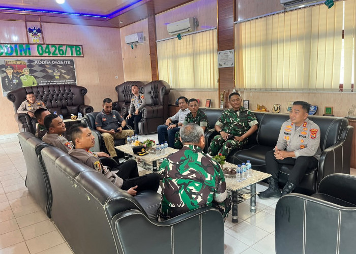 Kapolres Mesuji Jalin Silaturahmi ke Kejari dan Kodim 0426/TB
