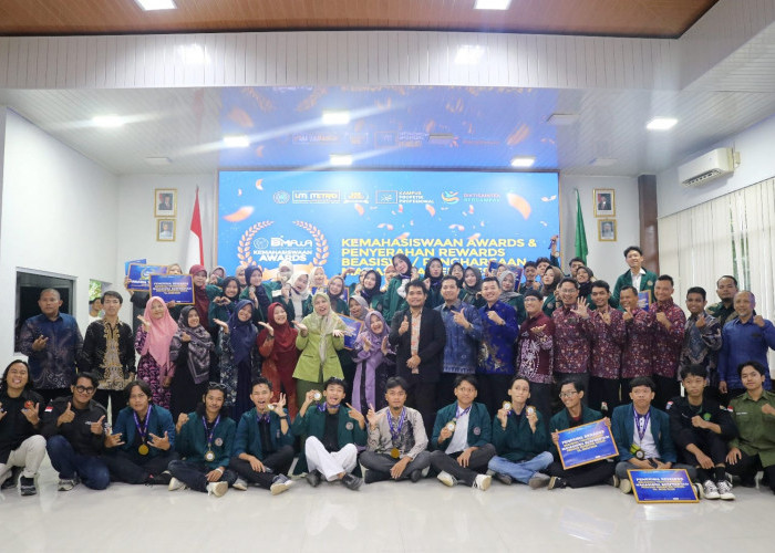 Kemahasiswaan Awards Universitas Muhammadiyah Metro Apresiasi Prestasi Mahasiswa