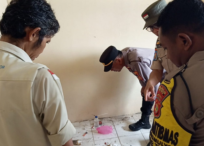 Mengejutkan, Wakil Walikota Metro  Temukan Sisa Pakai dan Alat Hisap Diduga Narkoba di Rusunawa