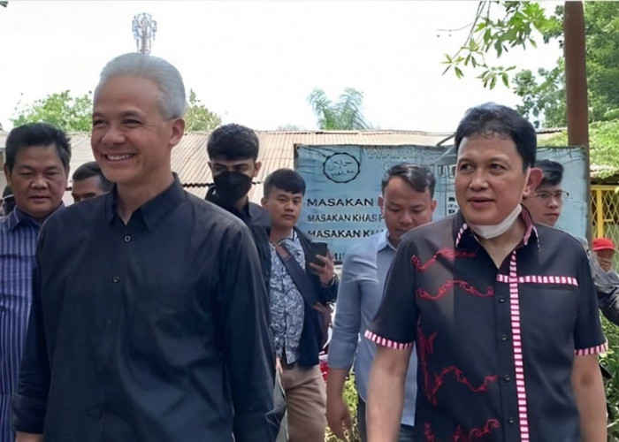 Temani Ganjar Kunjungan di Lampung, Edward Syah Pernong Resmi Jadi Ketua Tim Pemenangan