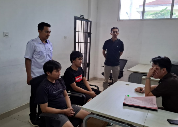 Berkas Dinyatakan P21, Dua Tersangka Curanmor 25 TKP Dilimpahkan Polisi Ke Kejaksaan Pringsewu