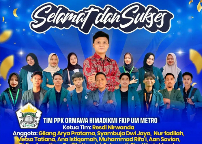 HIMADIKMI FKIP UM Metro Terpilih sebagai Penerima Hibah Buku Kementerian Agama RI 