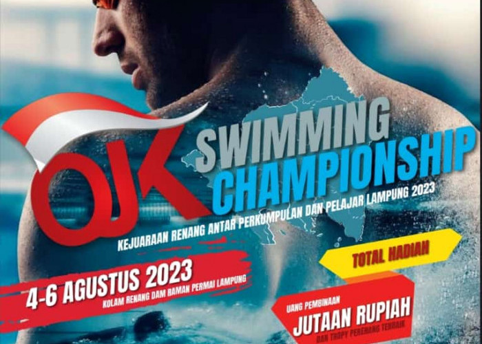 OJK Swimming Championship: Kejuaraan Renang se-Lampung Bakal Digelar di Kota Metro