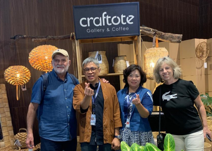 Berkat Pemberdayaan BRI, Couplepreneur Ini Sukses Bawa Kerajinan Craftote Tembus Pasar Ekspor