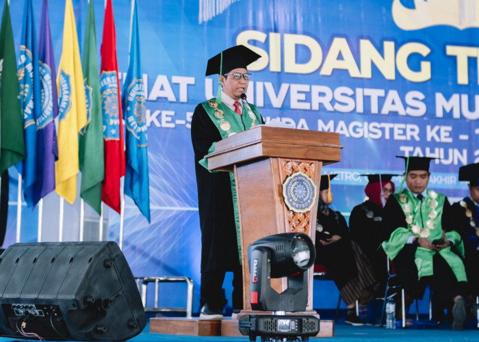 UM Metro Selenggarakan Wisuda Tahun 2025, Rektor Paparkan Capaian Strategis Universitas