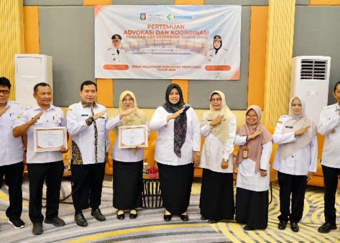 Pemkab Pringsewu Dorong Percepatan Program Cek Kesehatan Gratis