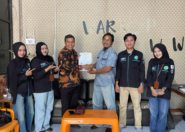 Media Radar Metro Terima Penyerahan Mahasiswa-mahasiswi FUAD UIN Jusila Dalam Kegiatan PPK