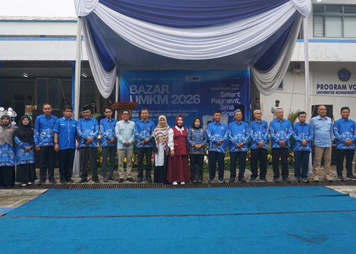 Dorong Ekonomi Kreatif, UM Metro Resmi Buka Bazar UMKM 2026 