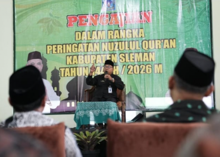 Peringatan Nuzulul Quran di Sleman, Harda Kiswaya Ajak Masyarakat Amalkan Nilai Al-Qur’an dalam Kehidupan