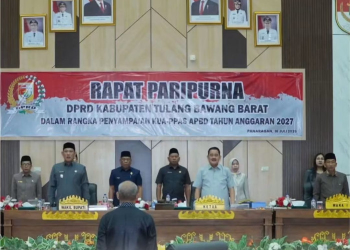 KUA-PPAS 2027 Disampaikan, Wabup Tubaba Harap Usulan Disetujui Kemenkeu