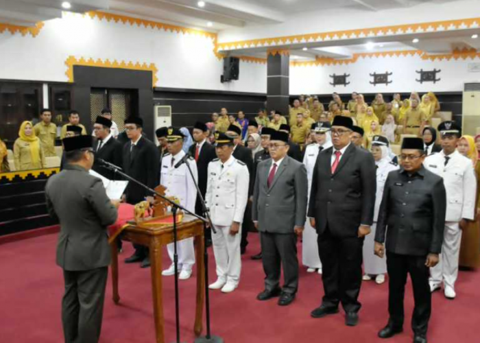 34 PNS Resmi Dapat Jabatan Baru di Pemkot Metro, Ini Pesan Sekda