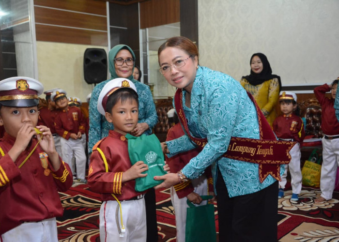 Plt. Bunda PAUD Terima Kunjungan Edukasi Anak-Anak TK Mi'raj Bumi Aji
