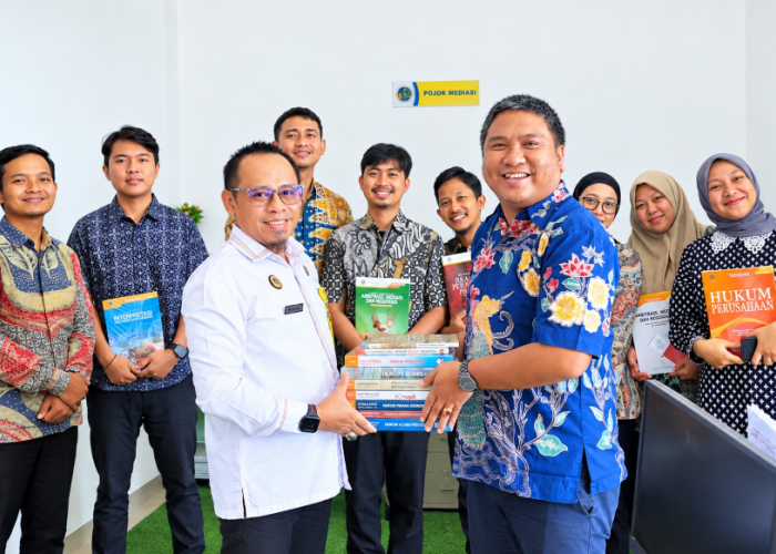 Kantor ATR/BPN Mesuji Hadirkan Pojok Baca di Ruang Loket Pelayanan Pertanahan