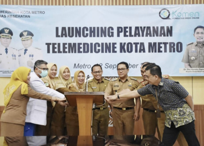 Tingkatkan Pelayanan Kesehatan, Walikota Launching Telemedicine