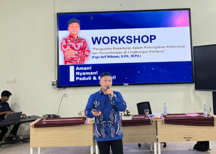 Kabag. Kemahasiswaan UM Metro Jadi Narasumber Workshop di UIN Jusila