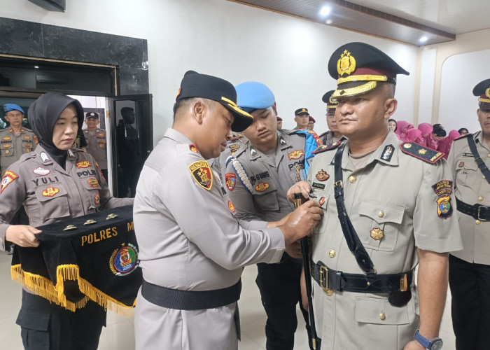 Pimpin Upacara Sertijab Pejabat Utama, Ini Pesan AKBP Muhammad Firdaus 