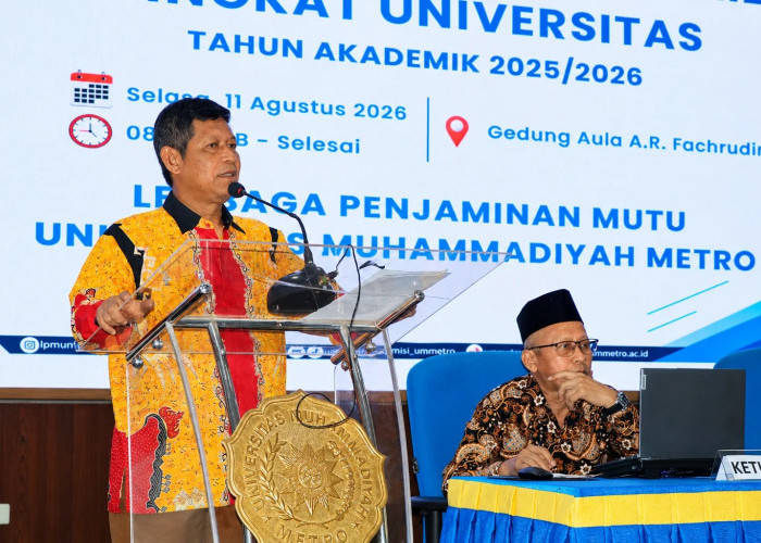 Gelar RTM Tingkat Universitas, UM Metro Perkuat Evaluasi dan Target Kinerja