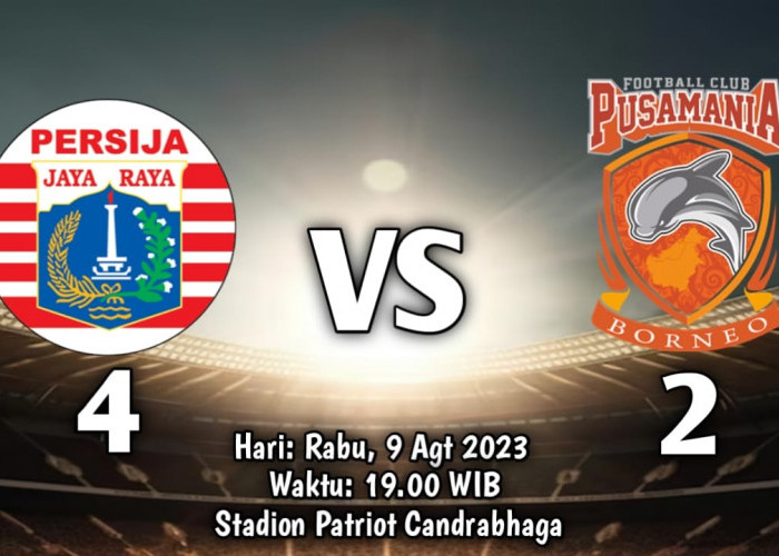 Liga 1: Persija Jakarta Puas Berbagi Angka Menjamu Borneo FC