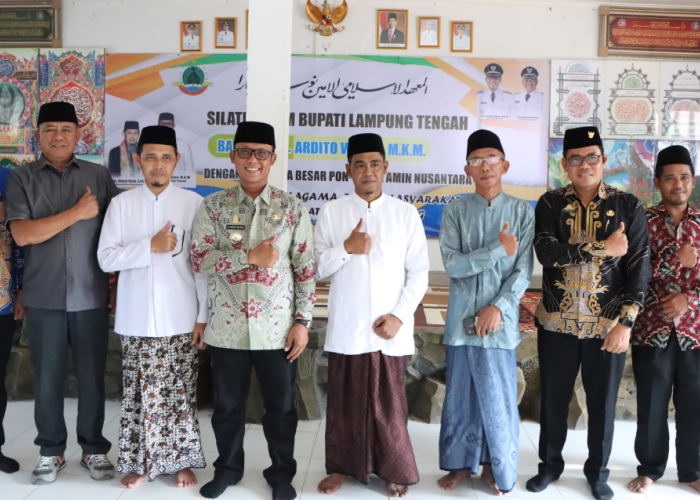 Bupati Ardito Wijaya Silaturahmi Bersama Keluarga Besar PP Al amin Nusantara