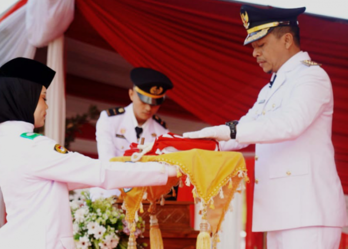 Peringati HUT Ke-81 RI, Pemkab Pringsewu Gelar Upacara Kemerdekaan