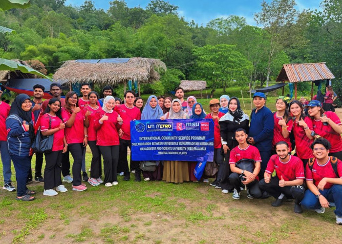 UM Metro dan MSU Malaysia Gelar Kegiatan Pengabdian Masyarakat Internasional 
