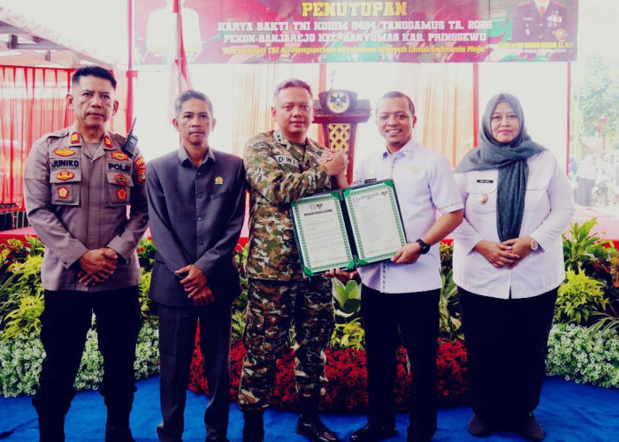 Bupati Pringsewu Tutup Karya Bakti TNI Kodim 0424/TGM 2026, Warga Diajak Jaga Hasil Pembangunan