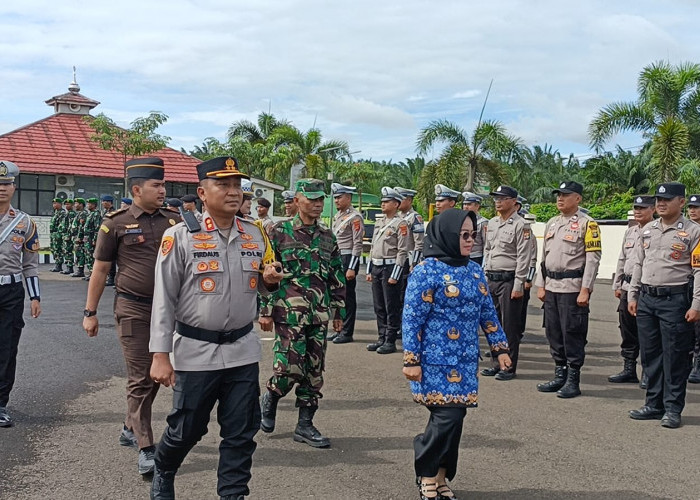 Jelang Nataru, Polres Mesuji Laksanakan Apel Gelar Pasukan Operasi Kepolisian Terpusat Lilin 2025 