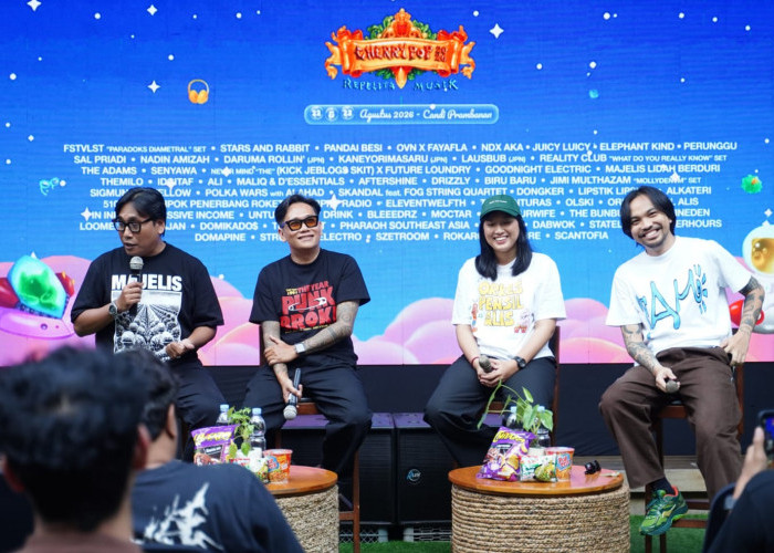 Cherrypop 2026 Rayakan Lima Tahun, 'Repelita Musik' Digelar di Candi Prambanan