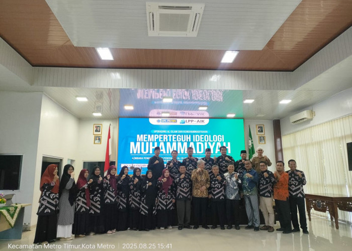 UM Metro Perkuat Ideologi Muhammadiyah Lewat Upgrading AIK Bersama Prof. Achmad Jaenuri