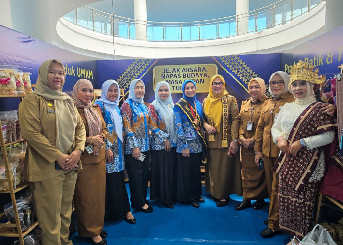 Festival Literasi, Tubaba Tampilkan Produk UMKM, Karya Drawing Purbowo, Dan Naskah Kuno Gedung Ratu